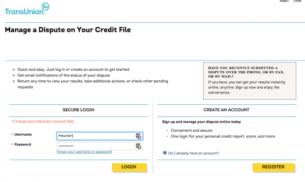transunion phone number to ze credit